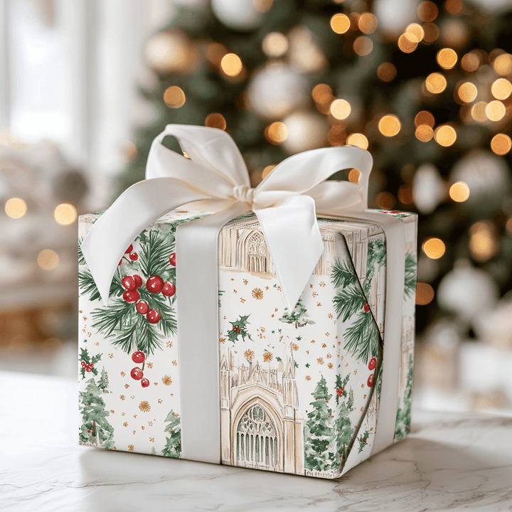 Joyful Cathedral - Wrapping Paper - Aspen & Arlo