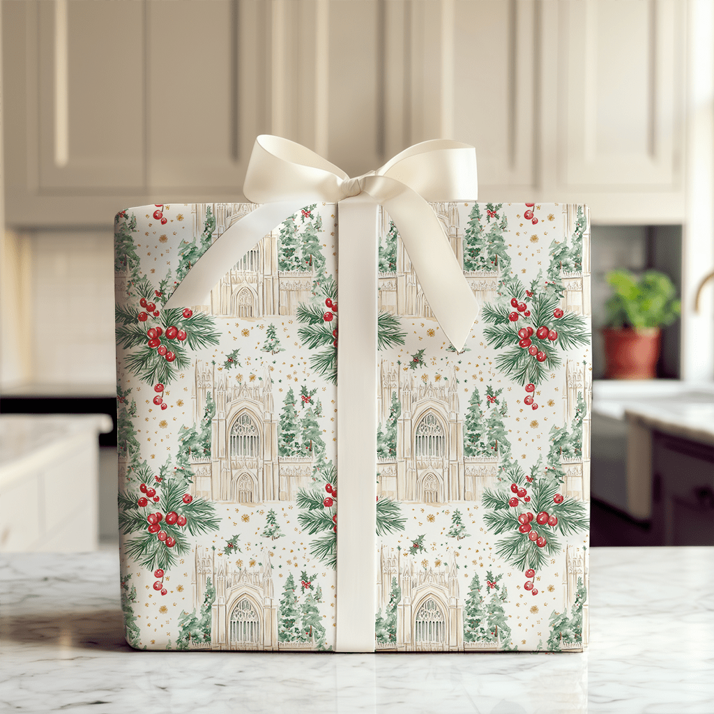 Joyful Cathedral - Wrapping Paper - Aspen & Arlo