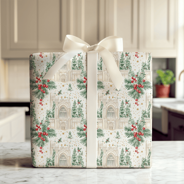Joyful Cathedral - Wrapping Paper - Aspen & Arlo