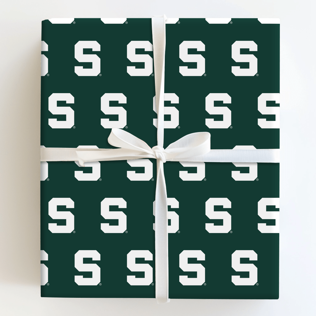 MSU Power S - Wrapping Paper - Aspen & Arlo