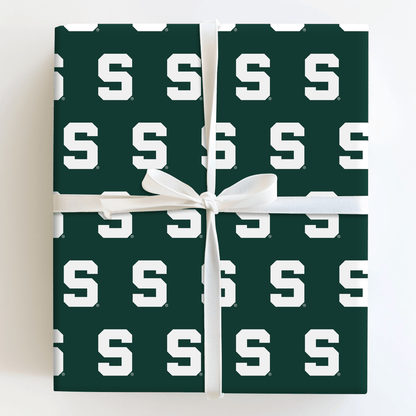 MSU Power S - Wrapping Paper - Aspen & Arlo