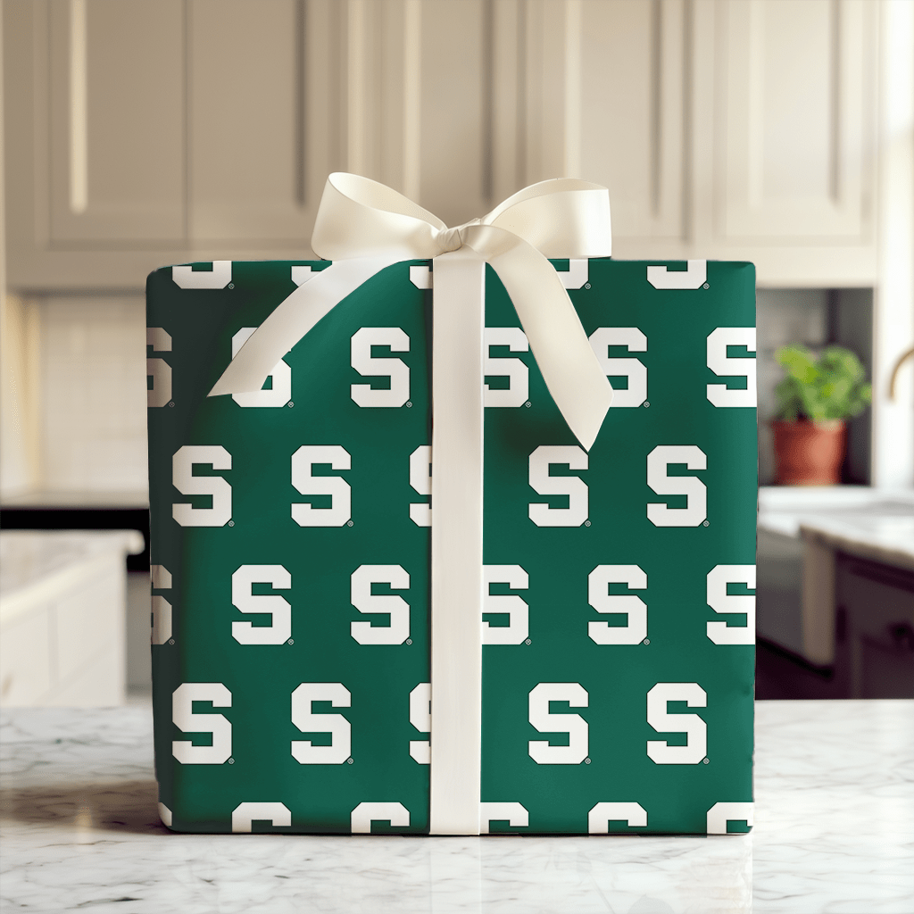 MSU Power S - Wrapping Paper - Aspen & Arlo