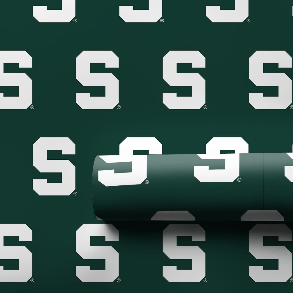 MSU Power S - Wrapping Paper - Aspen & Arlo