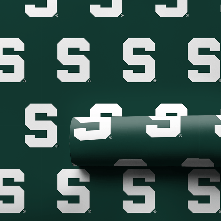 MSU Power S - Wrapping Paper - Aspen & Arlo