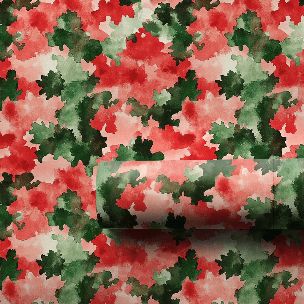 Christmas Camo - Wrapping Paper - Aspen & Arlo