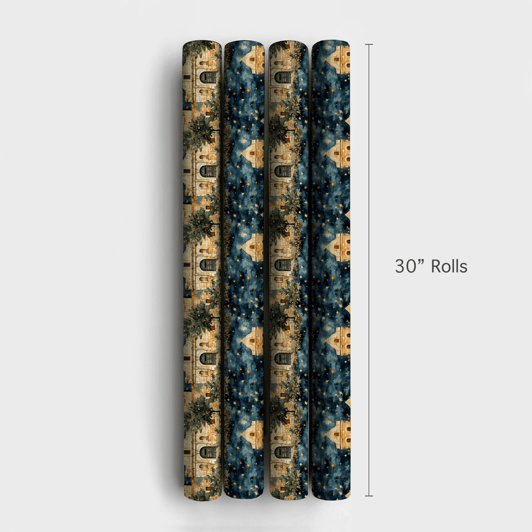 Alamo Christmas - Wrapping Paper - Aspen & Arlo