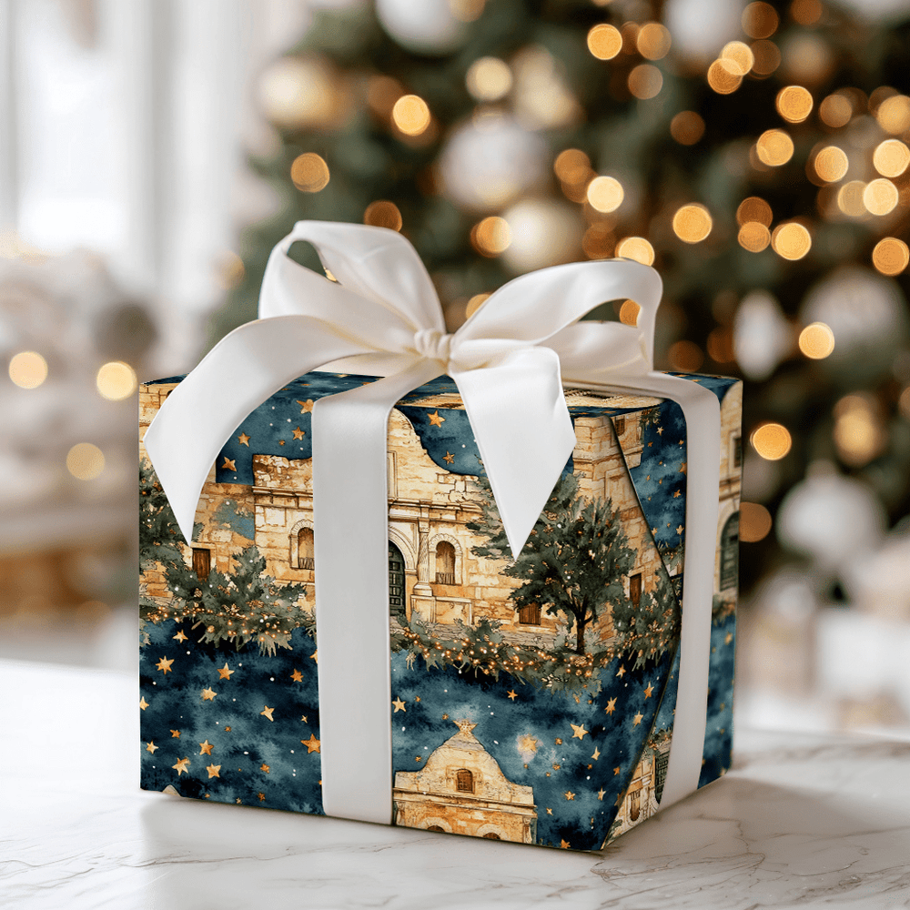 Alamo Christmas - Wrapping Paper - Aspen & Arlo