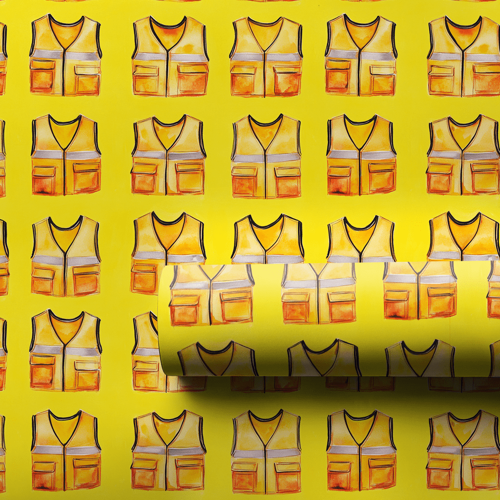 Future Road Ruler - Wrapping Paper - Aspen & Arlo