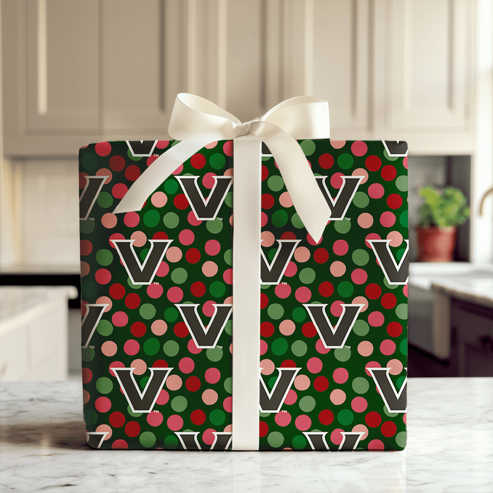Vanderbilt Winter Dot - Wrapping Paper - Aspen & Arlo