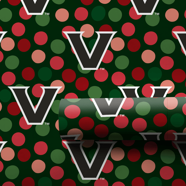 Vanderbilt Winter Dot - Wrapping Paper - Aspen & Arlo