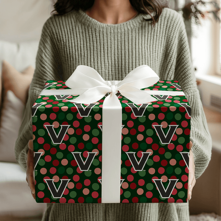 Vanderbilt Winter Dot - Wrapping Paper - Aspen & Arlo