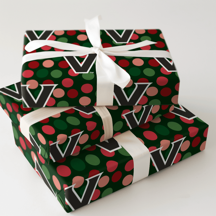 Vanderbilt Winter Dot - Wrapping Paper - Aspen & Arlo