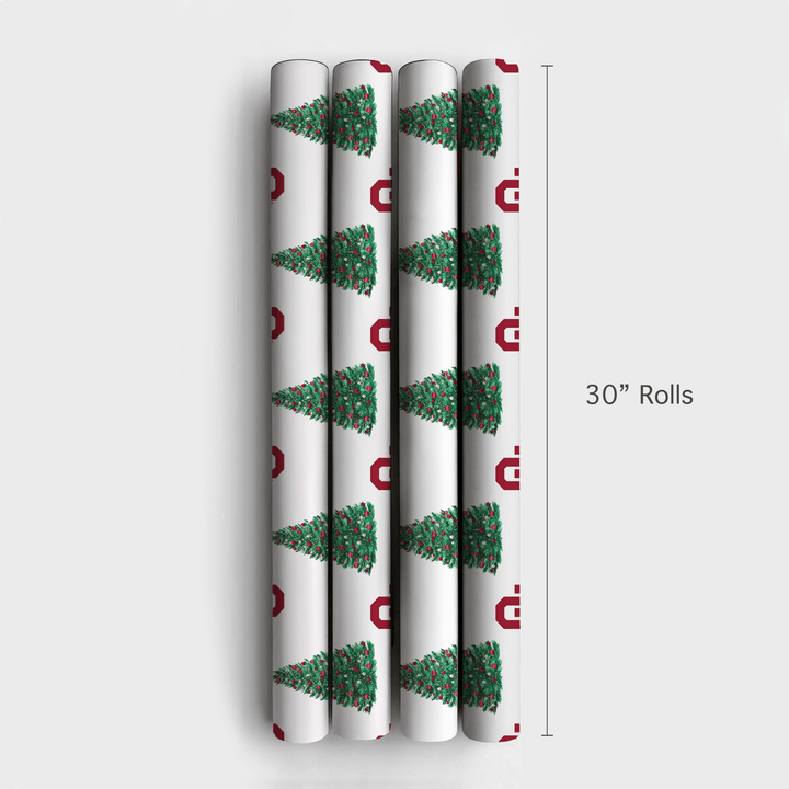 Crimson & Pine - Wrapping Paper - Aspen & Arlo