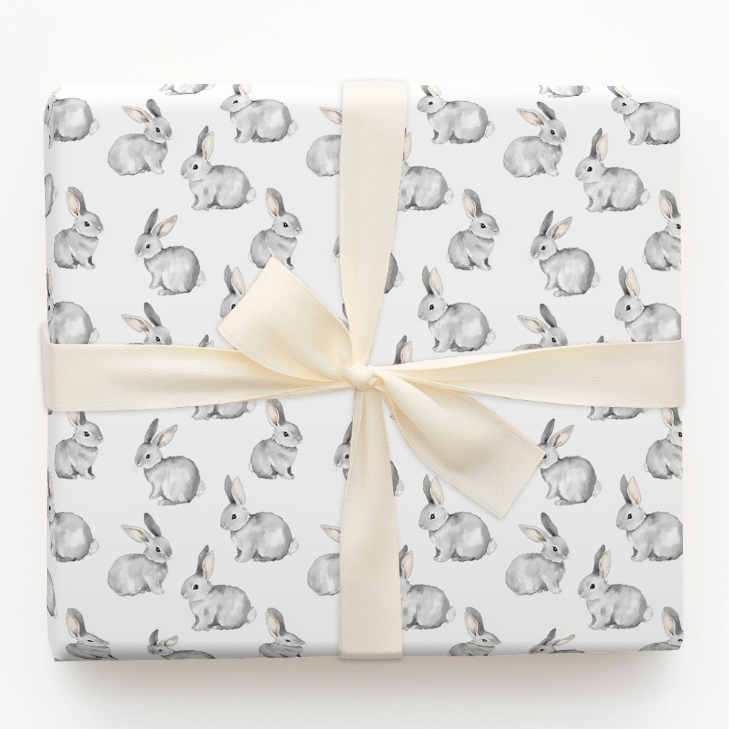 Silver Fluff - Wrapping Paper - Aspen & Arlo
