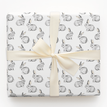 Silver Fluff - Wrapping Paper - Aspen & Arlo