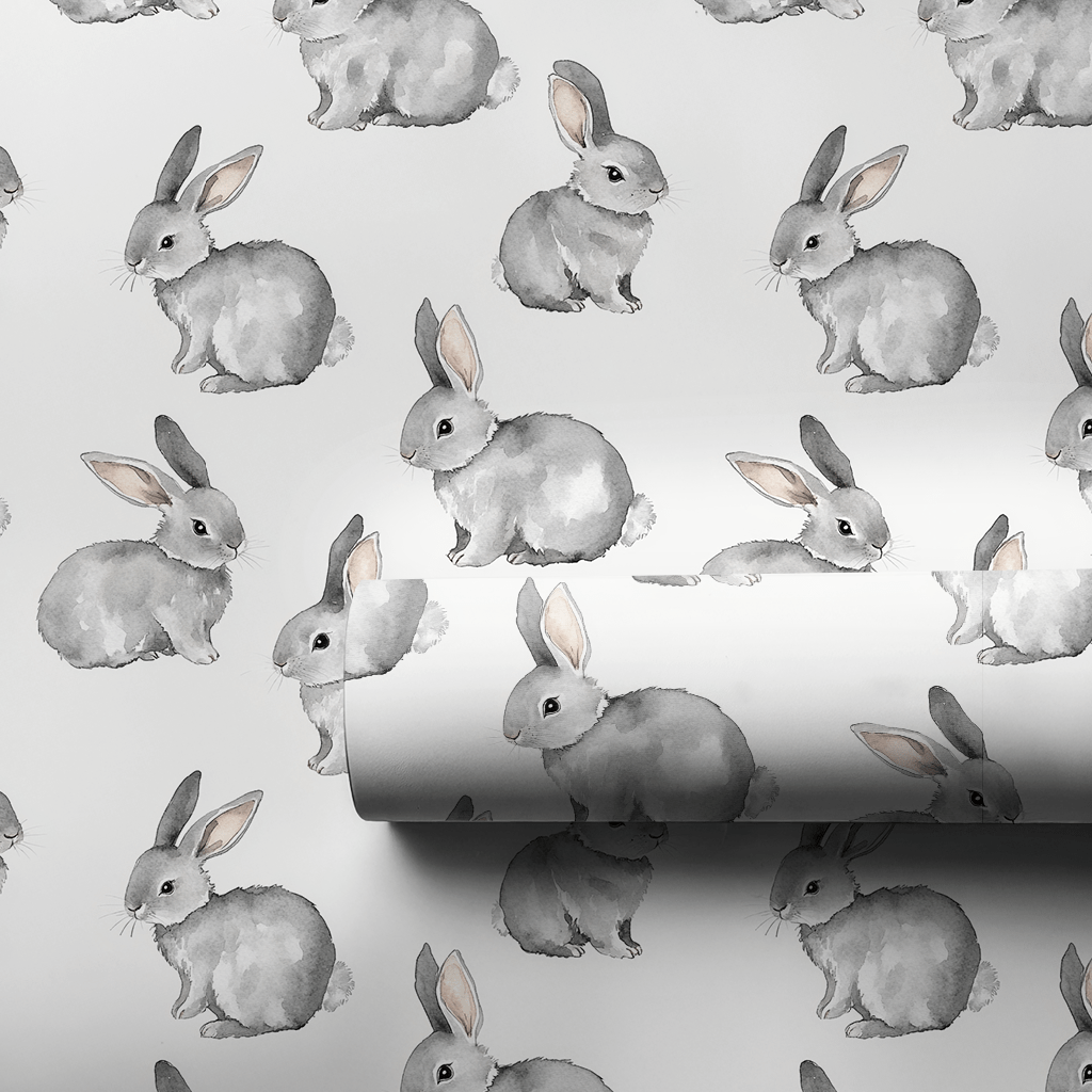 Silver Fluff - Wrapping Paper - Aspen & Arlo