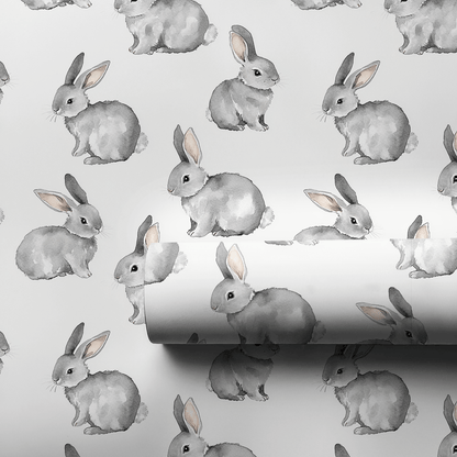 Silver Fluff - Wrapping Paper - Aspen & Arlo