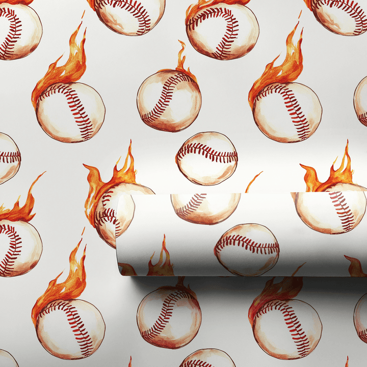 Rock and Fire - Wrapping Paper - Aspen & Arlo