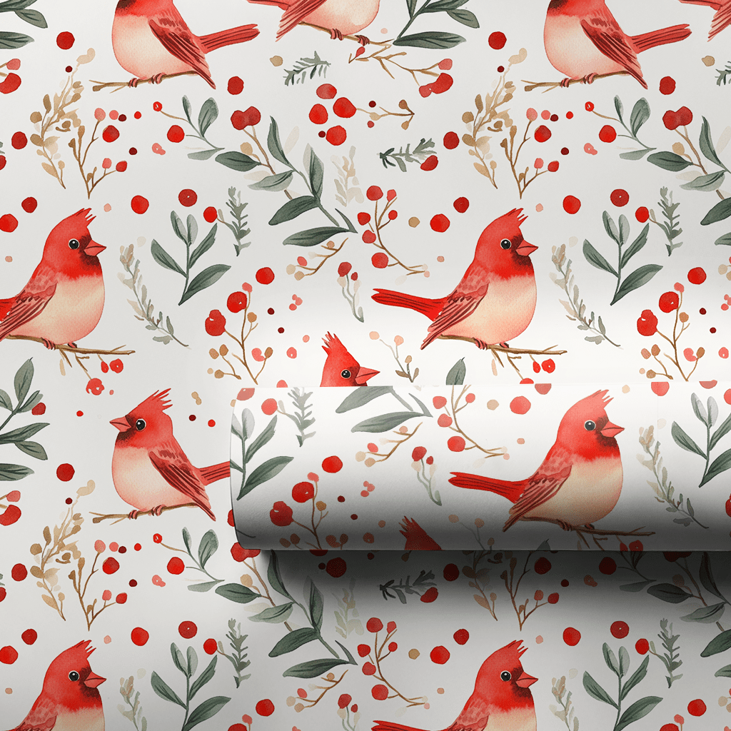 Good Luck Cherp - Wrapping Paper - Aspen & Arlo