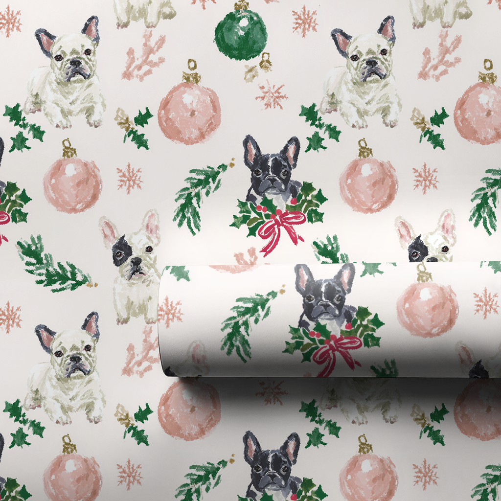 Christmas With French Bulldogs