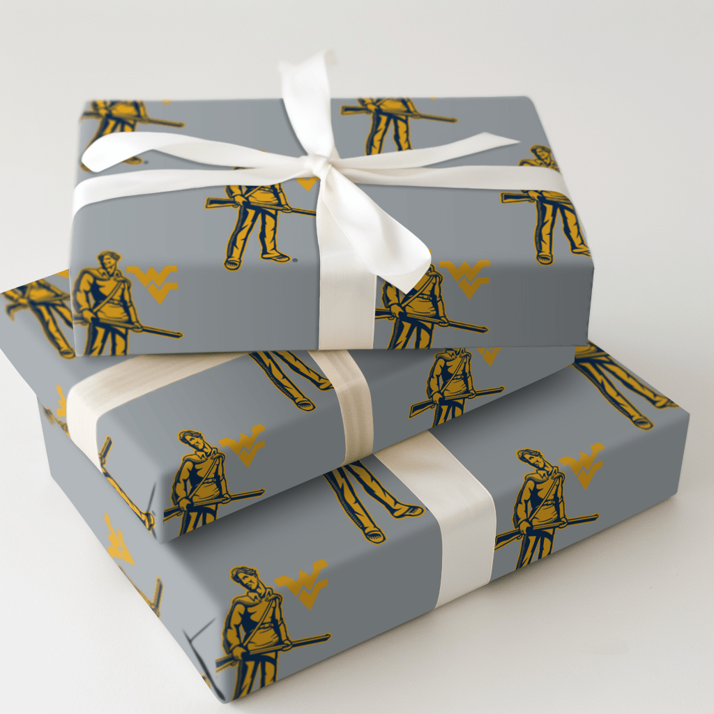 WV Mountaineer Man - Wrapping Paper - Aspen & Arlo