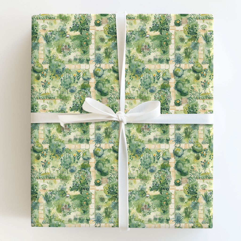 Garden Block - Wrapping Paper - Aspen & Arlo