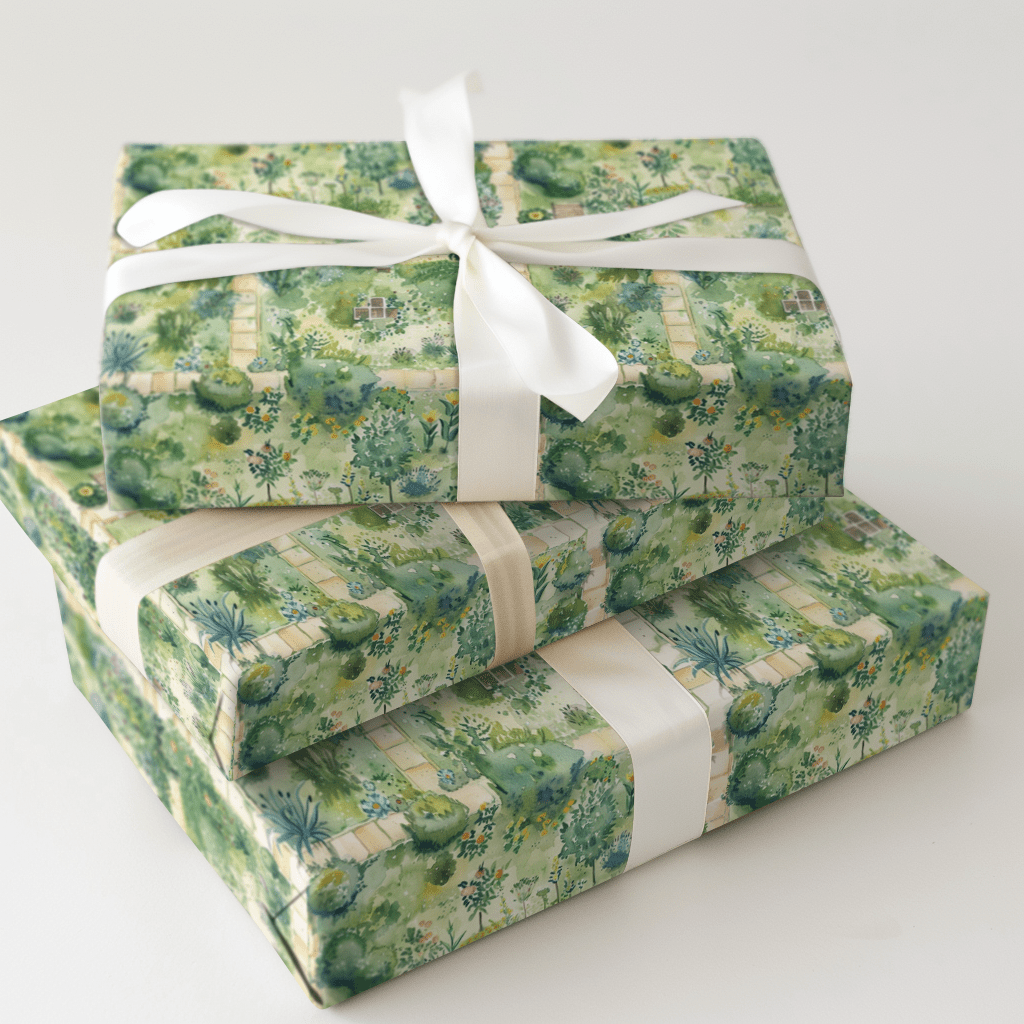 Garden Block - Wrapping Paper - Aspen & Arlo