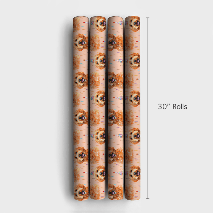 Doodle Birthday Dreams - Wrapping Paper - Aspen & Arlo