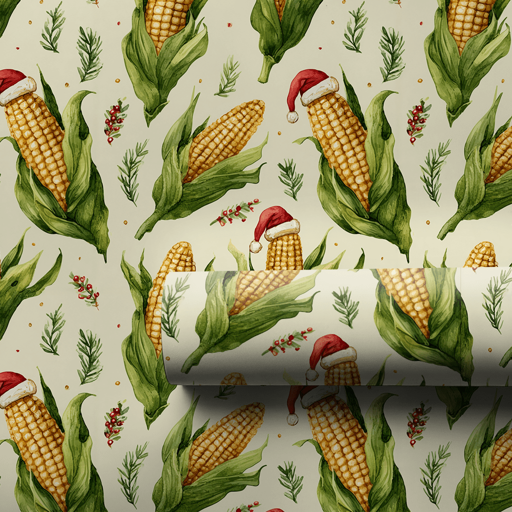 Corn Clause - Wrapping Paper - Aspen & Arlo