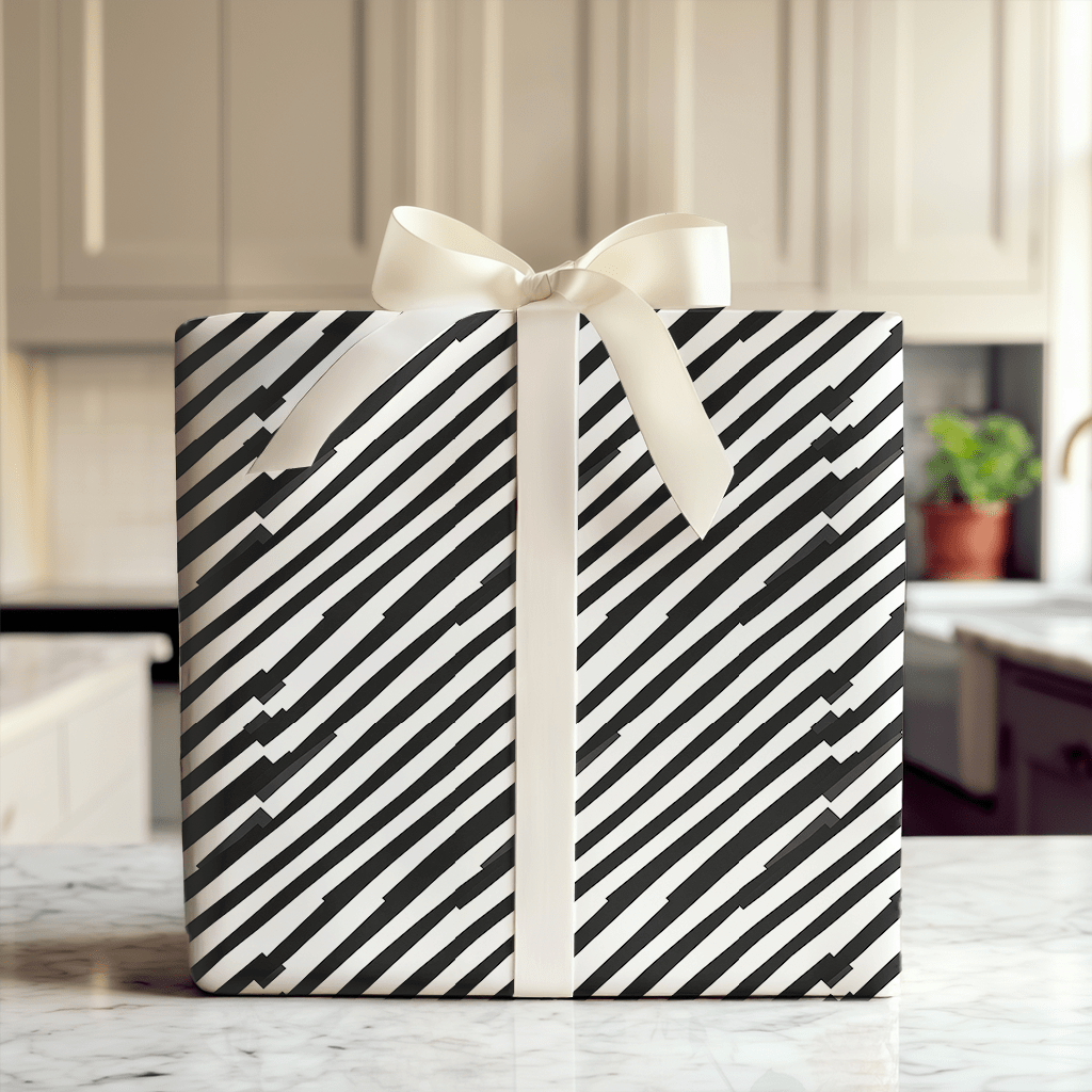 On the Line - Wrapping Paper - Aspen & Arlo