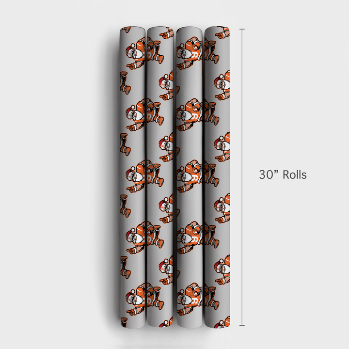 Santa’s Saturday in Death Valley - Wrapping Paper - Aspen & Arlo