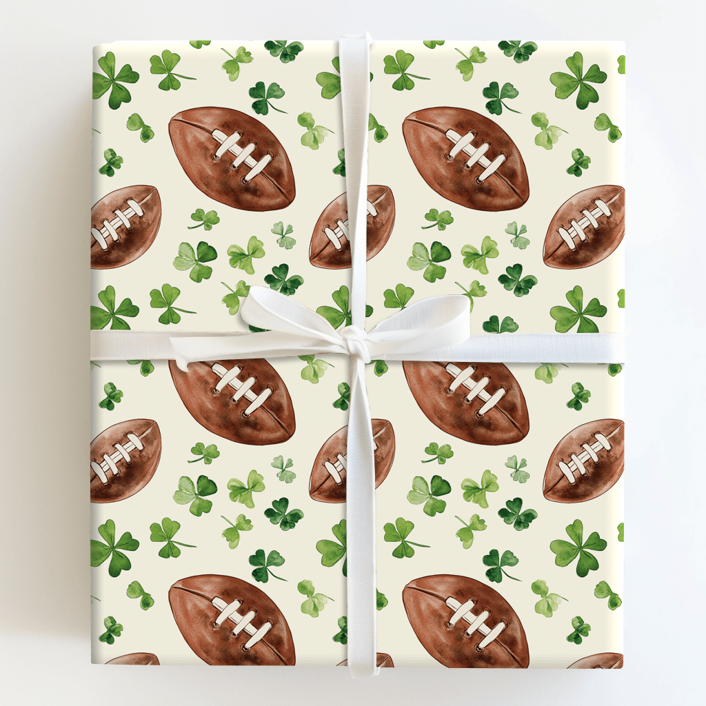 Shamrock Blitz - Wrapping Paper - Aspen & Arlo