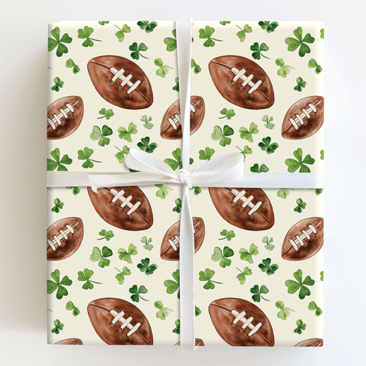 Shamrock Blitz - Wrapping Paper - Aspen & Arlo
