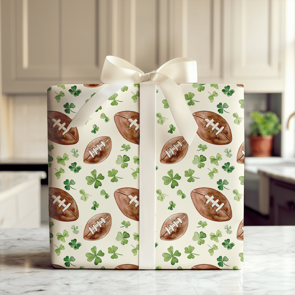 Shamrock Blitz - Wrapping Paper - Aspen & Arlo