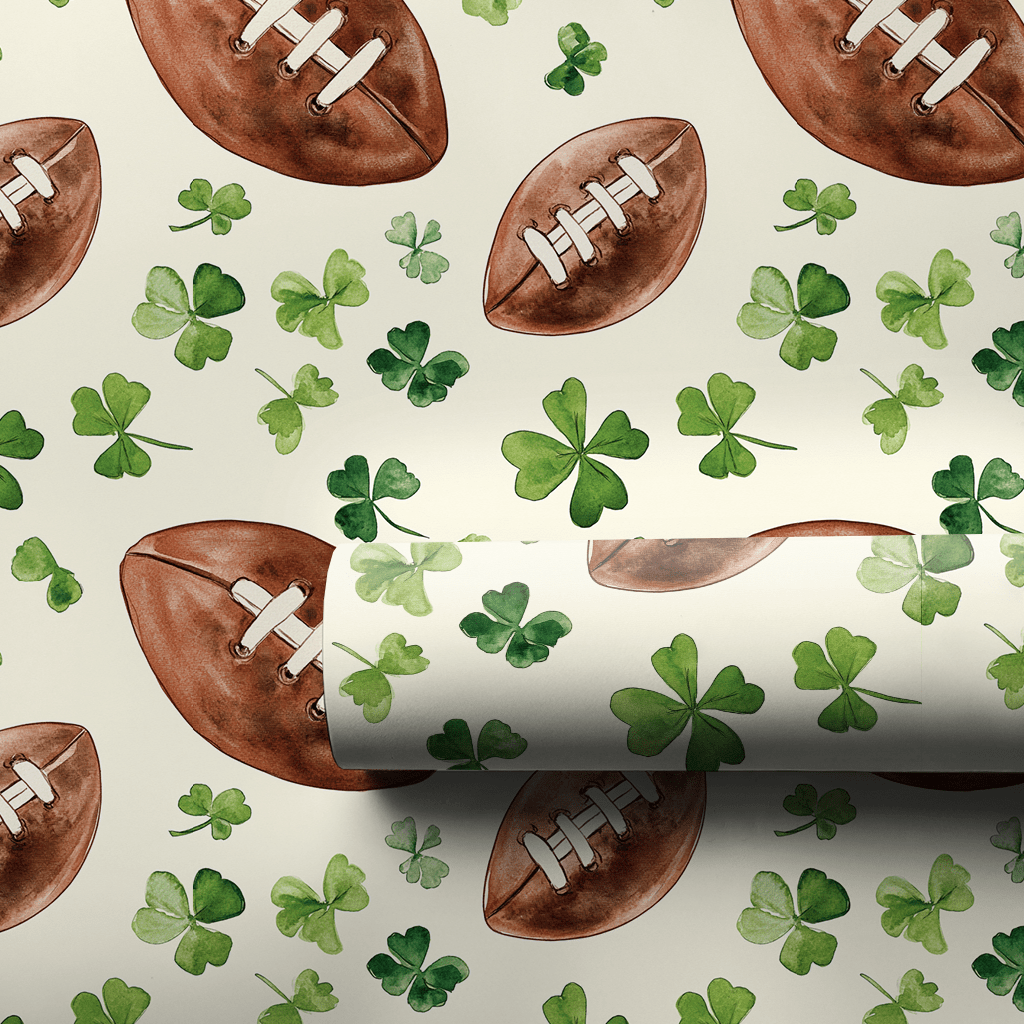 Shamrock Blitz - Wrapping Paper - Aspen & Arlo