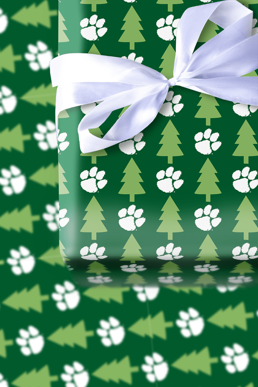Tiger Town Tree - Wrapping Paper - Aspen & Arlo