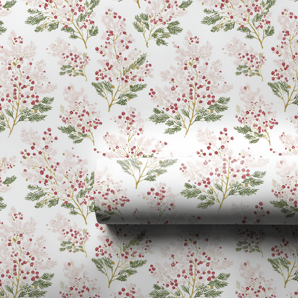 Snowberry - Wrapping Paper - Aspen & Arlo