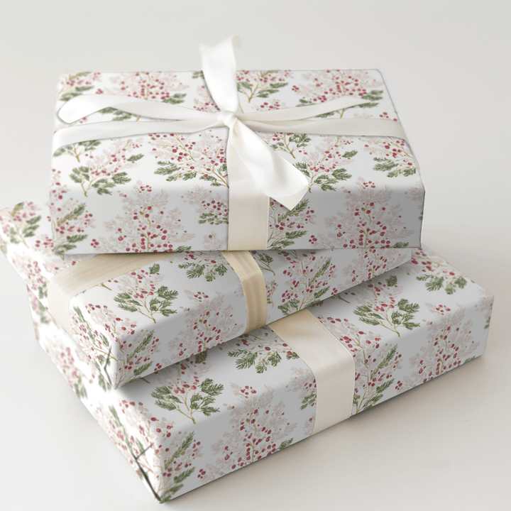 Snowberry - Wrapping Paper - Aspen & Arlo