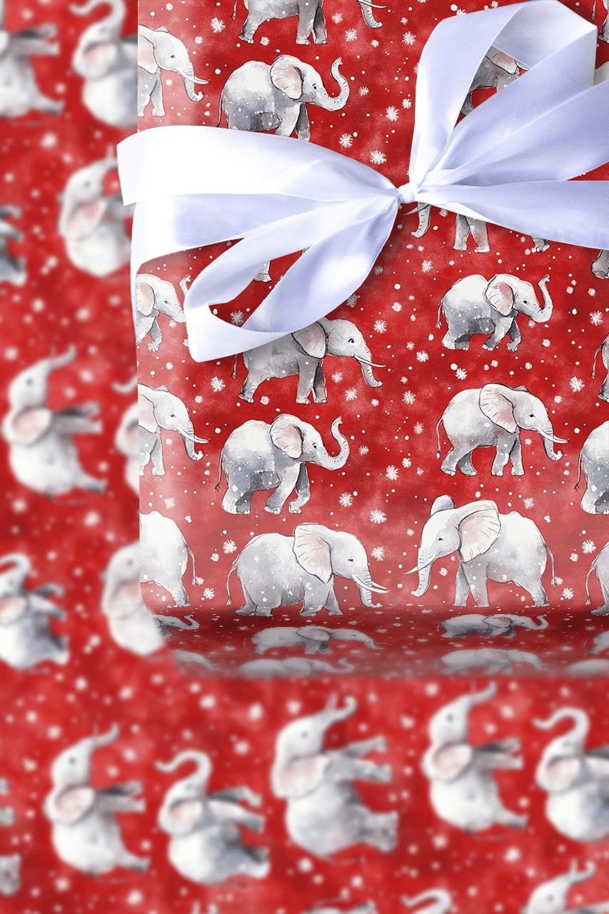 Jolly Jungle - Wrapping Paper - Aspen & Arlo