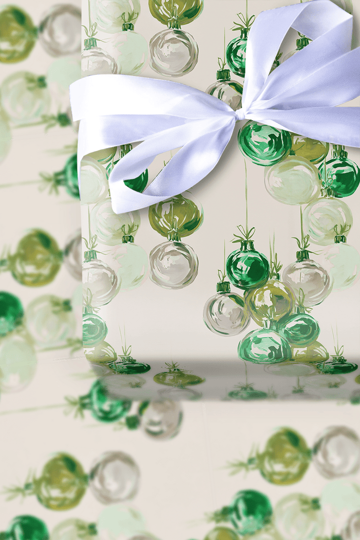 Green Nelson - Wrapping Paper - Aspen & Arlo