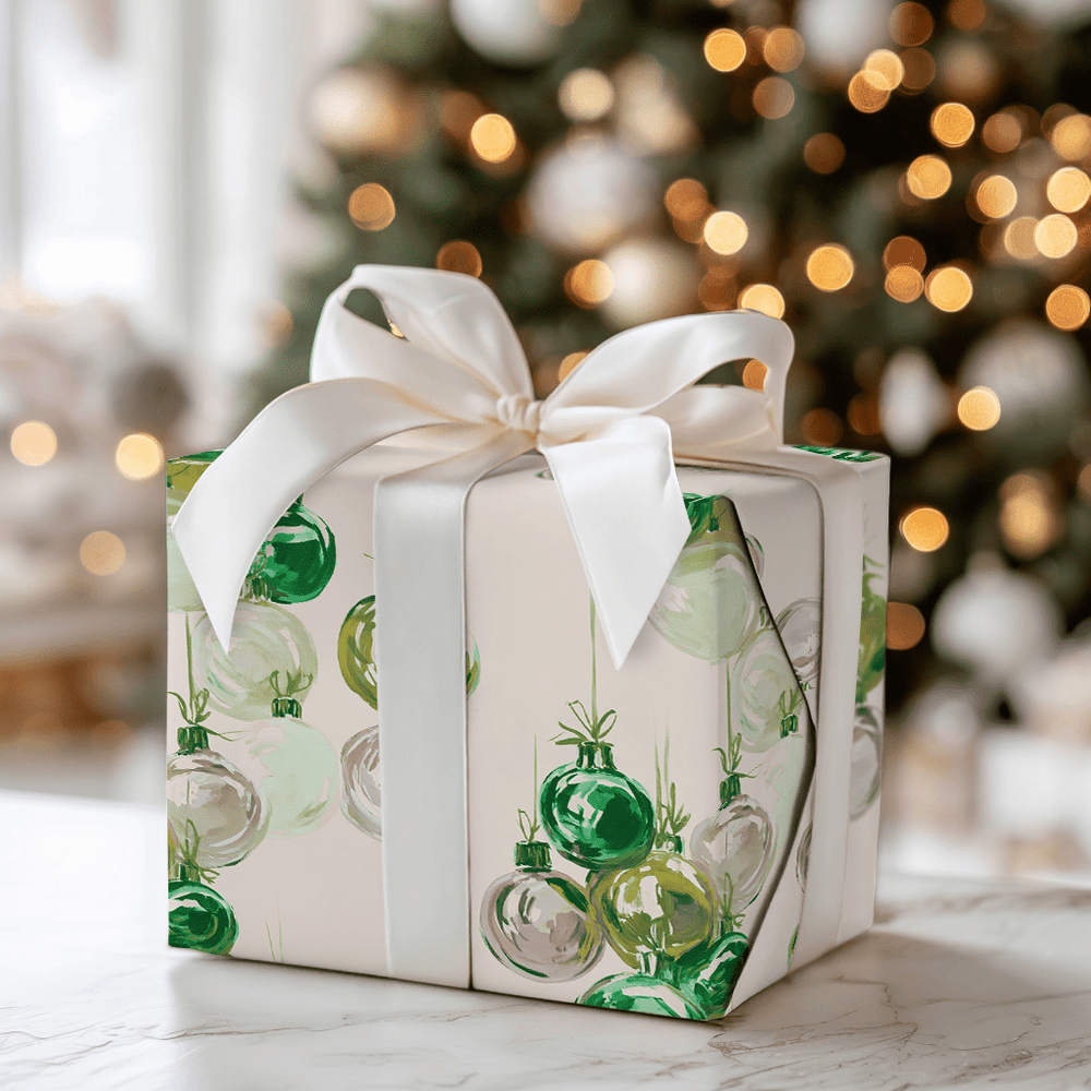 Green Nelson - Wrapping Paper - Aspen & Arlo