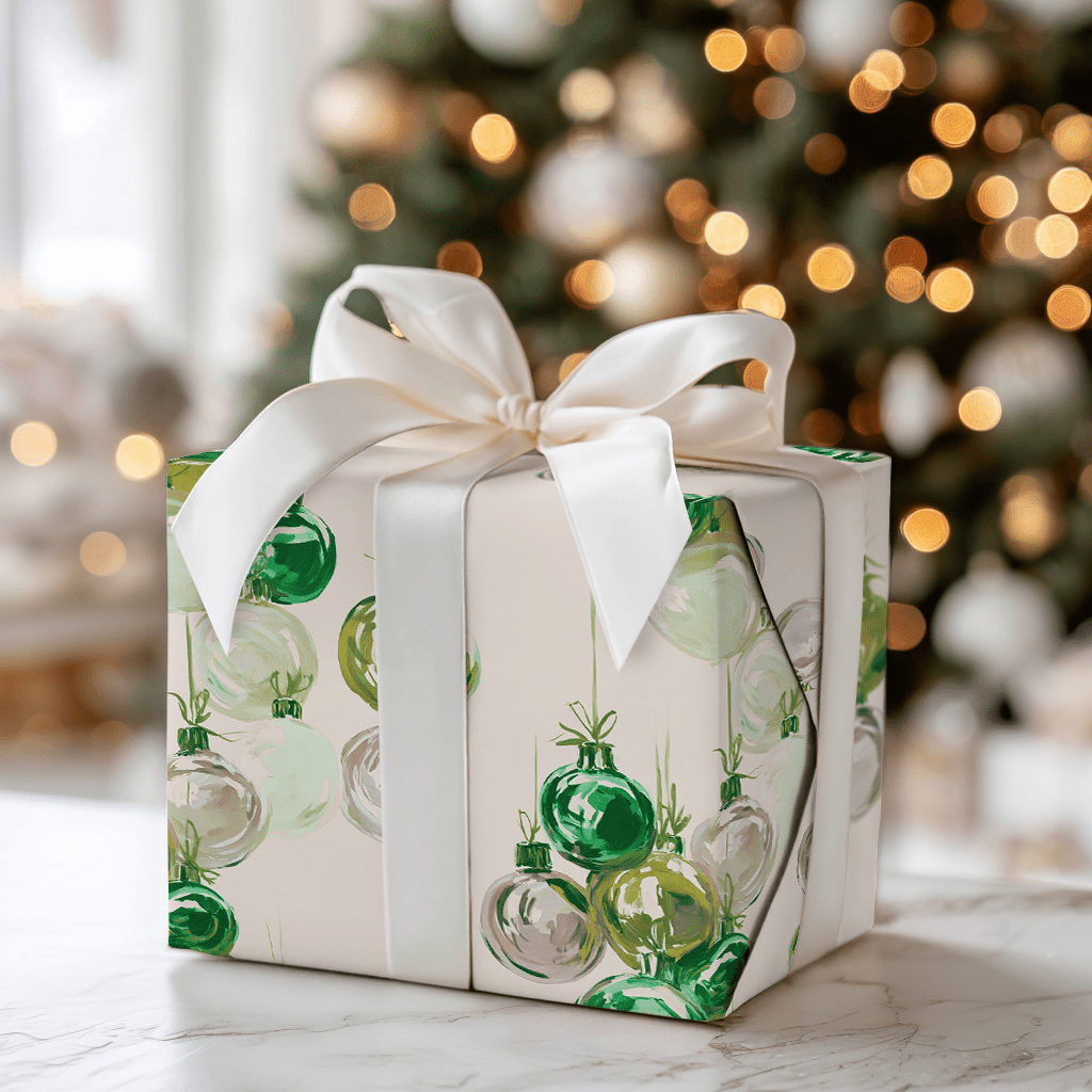 Green Nelson - Wrapping Paper - Aspen & Arlo