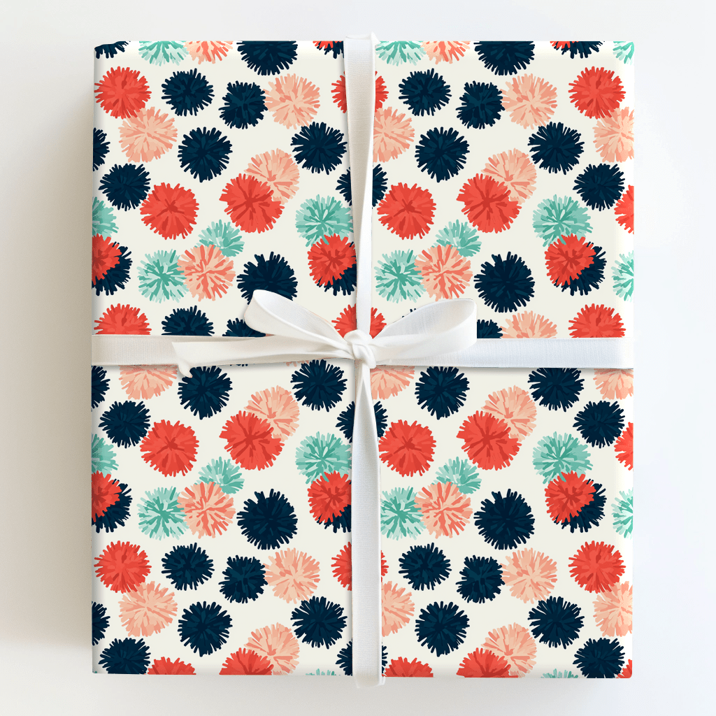 Pom Pom Parade - Wrapping Paper - Aspen & Arlo