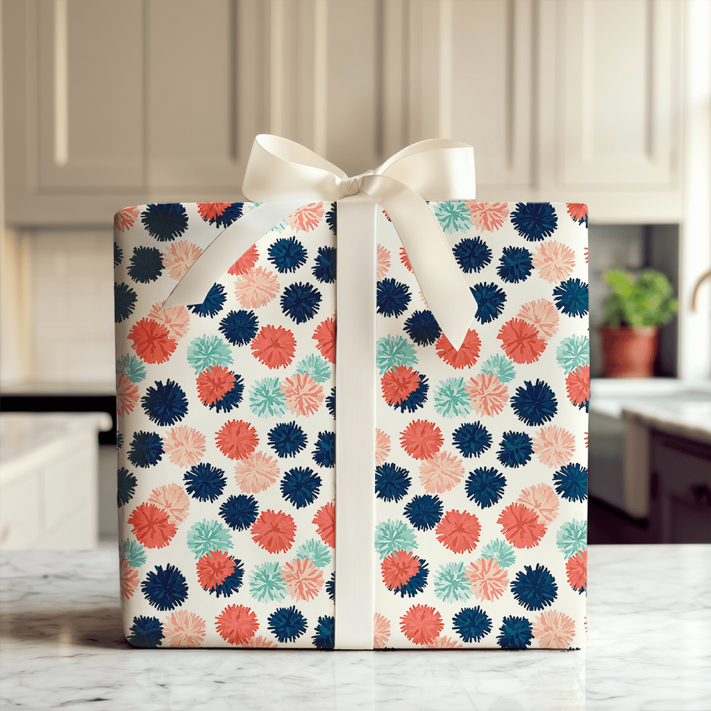 Pom Pom Parade - Wrapping Paper - Aspen & Arlo