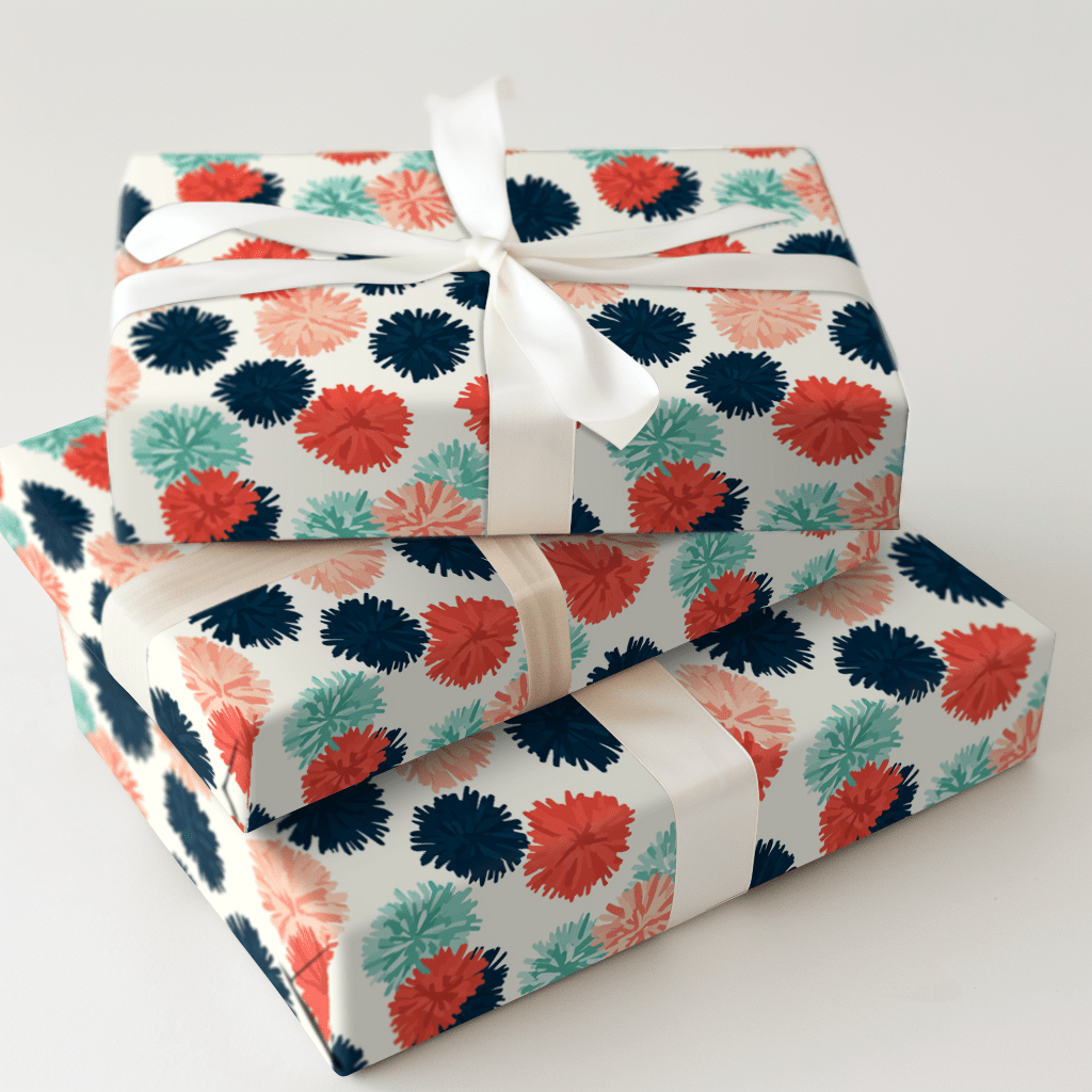 Pom Pom Parade - Wrapping Paper - Aspen & Arlo