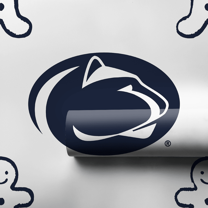 Penn State Gingerbread - Wrapping Paper - Aspen & Arlo