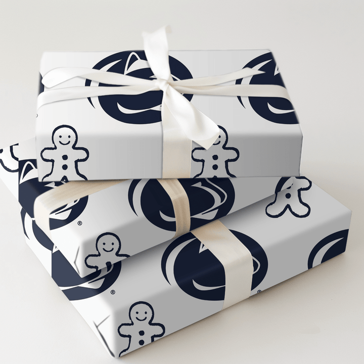 Penn State Gingerbread - Wrapping Paper - Aspen & Arlo