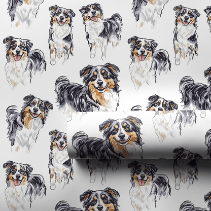 Herders Heart - Wrapping Paper - Aspen & Arlo