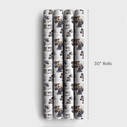 Herders Heart - Wrapping Paper - Aspen & Arlo