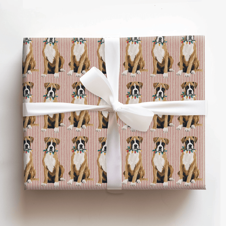 Merry & Bright Boxers - Wrapping Paper - Aspen & Arlo